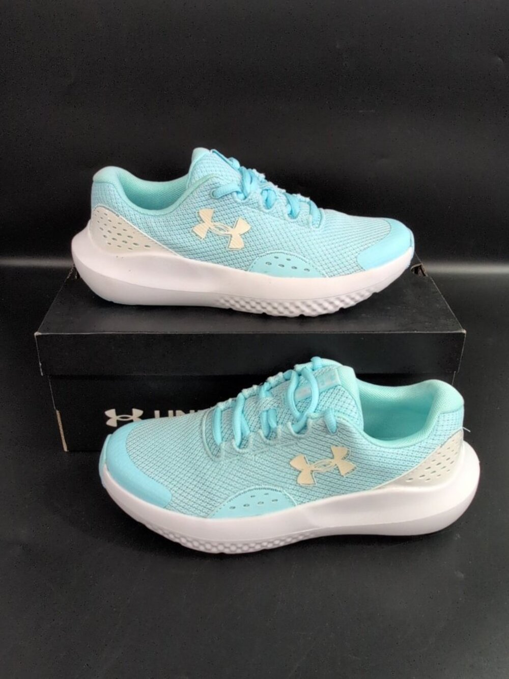 Under Armour GGS Surge 4 Big Kid Girls Sneakers US 5Y Sky Blue 3027108-494